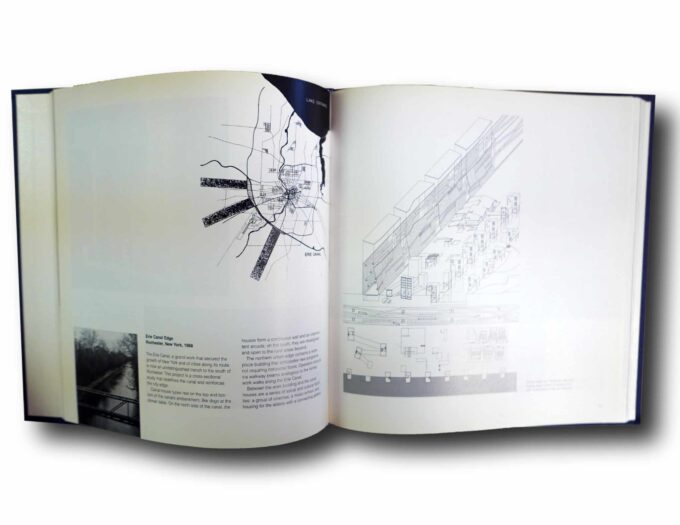 Photo showing a sample spread of the book Steven Holl: Intertwining