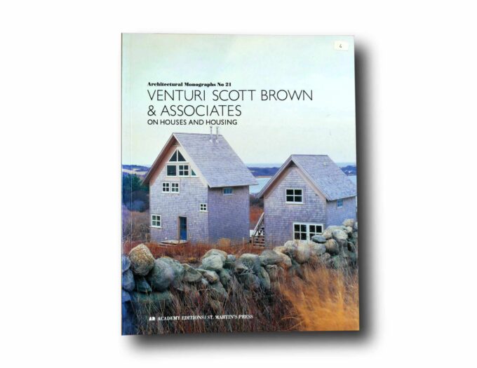 Photo showing the book Venturi Scott Brown & Associates: On Houses and Housing