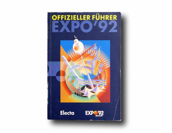 Photo showing the book Expo '92 Offizieller Führer