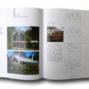 Photo showing a sample spread of the book Der Neue Holzbau