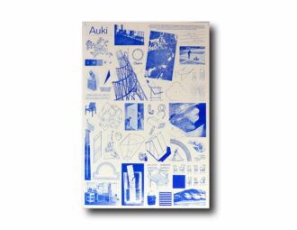 poster featuring a selection of old furniture, architectural details and forms