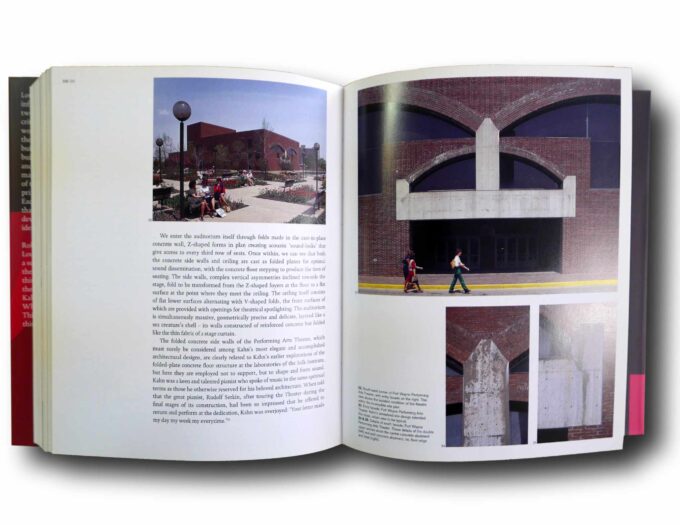 Louis-I-Kahn-Robert-McCarter-auk Photo showing a sample spread of the book Louis I. Kahn