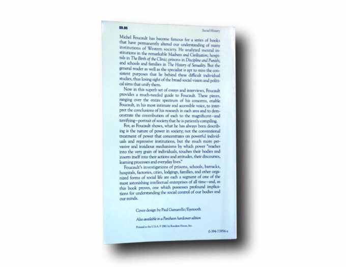 Power-Knowledge-Michel-Faucoult-taka Photo showing a sample spread of the book Power / Knowledge