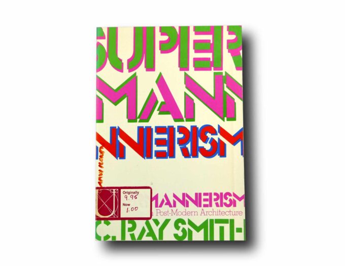 Supermannerism-kansi Photo showing the book Supermannerism