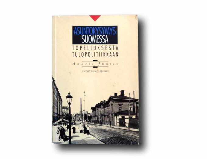 Photo showing the book Asuntokysymys Suomessa