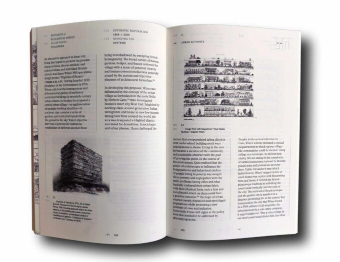 Histories-of-Ecological-Design-auk Photo showing a sample spread of the book Histories of Ecological Design