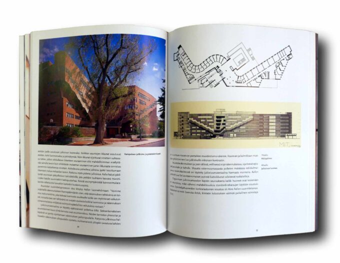 Aalto-Tachen-Fi-auk Photo showing a sample spread of the book Aalto
