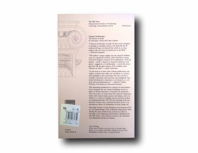 Classical-Architecture-The-Poetics-of-Order-taka Photo showing a sample spread of the book Classical Architecture: The Poetics of Order
