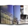 Photo showing a sample spread of the book Steel Images