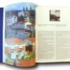 Suomalaista-kaupunkiarkkitehtuuria-auk Photo showing a sample spread of the book Suomalaista kaupunkiarkkitehtuuria Finnish Town Planning and Architecture