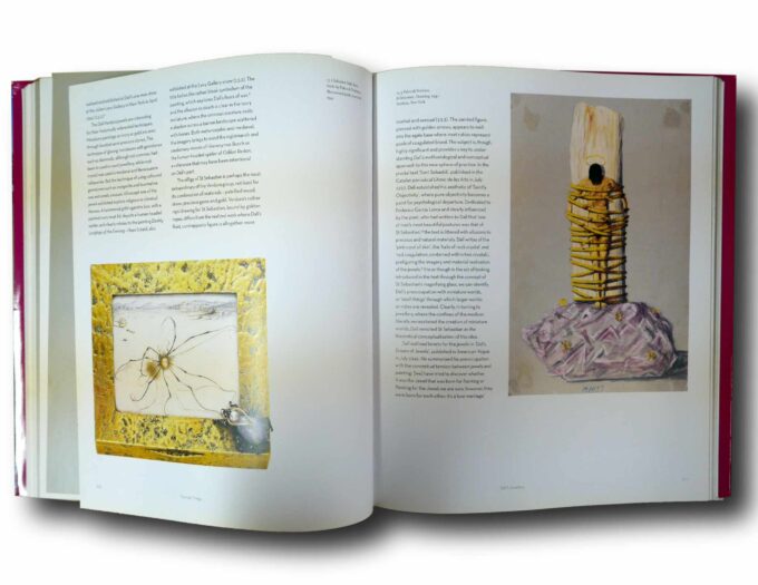 Photo showing a sample spread of the book Surreal Things: Surrealism and Design