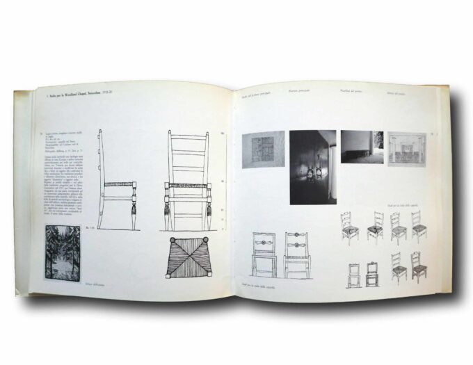 Erik-Gunnar-Asplund-mobili-e-oggetti-auk Photo showing a sample spread of the book Erik Gunnar Asplund: mobili e oggetti