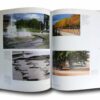 Photo showing a sample spread of the book Making Spaces: Contemporary German Landscape Architecture