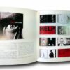 Photo showing a sample spread of the book Profile Pentagram Design