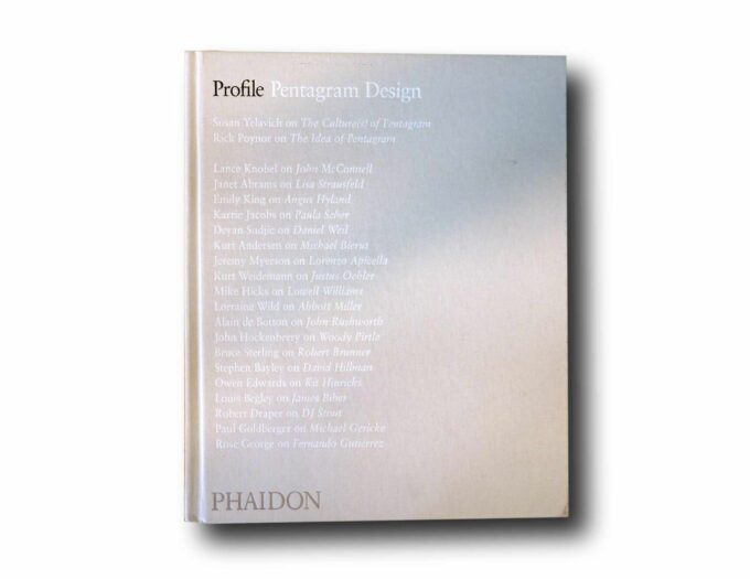 Photo showing the book Profile Pentagram Design