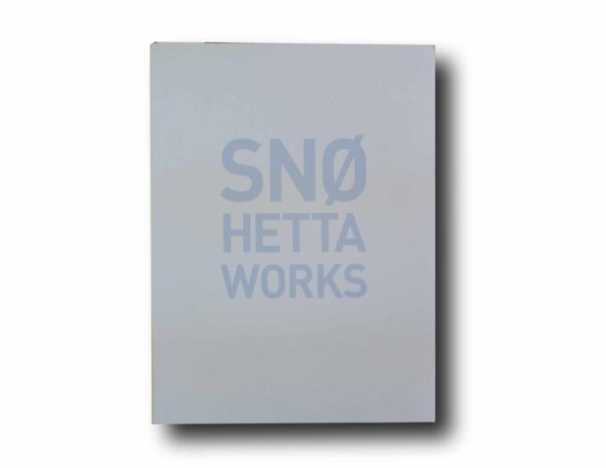 Snohetta-Works-kansi Photo showing the book Snøhetta Works