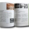 Photo showing a sample spread of the book Choreography of the Masses