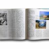 Photo showing a sample spread of the book Architecture Today