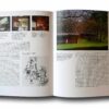 Photo showing a sample spread of the book Kaikki ja ei mitään