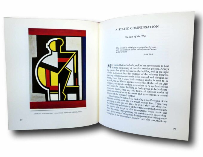 Photo showing a sample spread of the book Léger – A Taste of Our Time