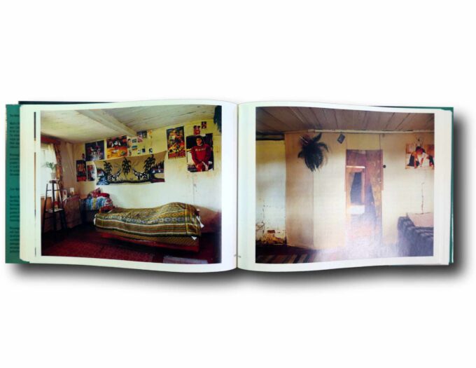 Photo showing a sample spread of the book Inside Houses :Rural Homes in Europe