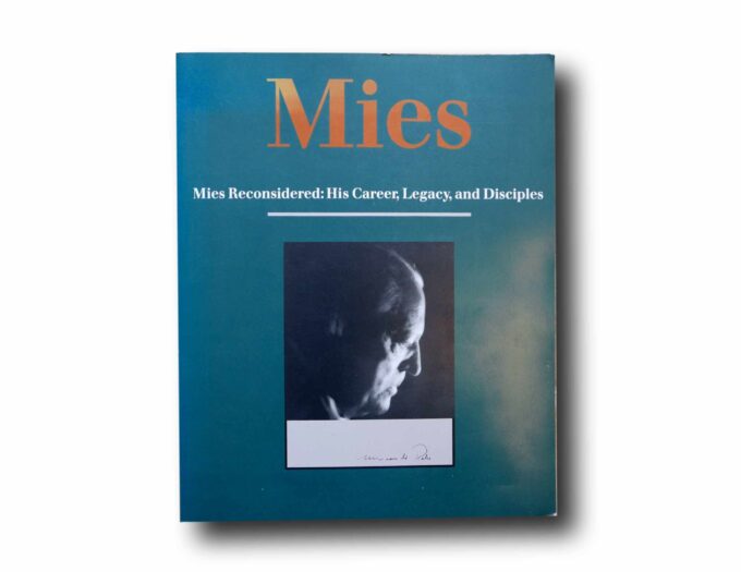 Mies-Reconsidered-kansi Photo showing the book Mies Reconsidered