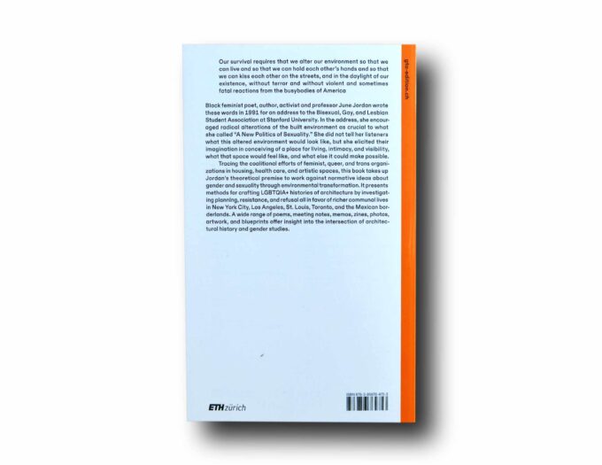 Photo showing a sample spread of the book In the Daylight of Our Existence: Architectural History and the Promise of Queer Theory
