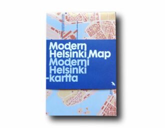 Photo showing the book Moderni Helsinki -kartta | Modern Helsinki Map