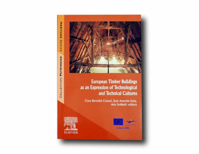 European-Timber-Buildings-kansi Photo showing the book European Timber Buildings as an Expression of Technological and Technical Cultures
