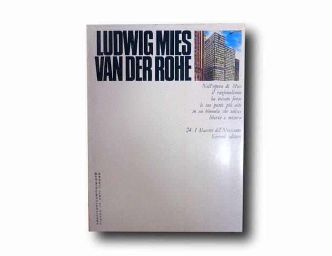 Photo showing the book Ludwig Mies van der Rohe