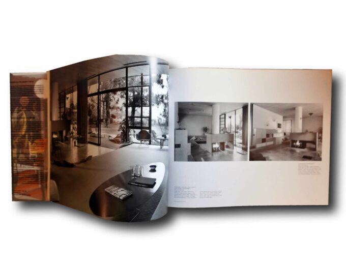 Photo showing a sample spread of the book Case Study Houses