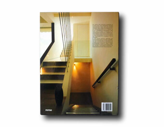 Photo showing a sample spread of the book A&D Modern Interiors