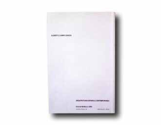 Photo showing a sample spread of the book Campo Baeza