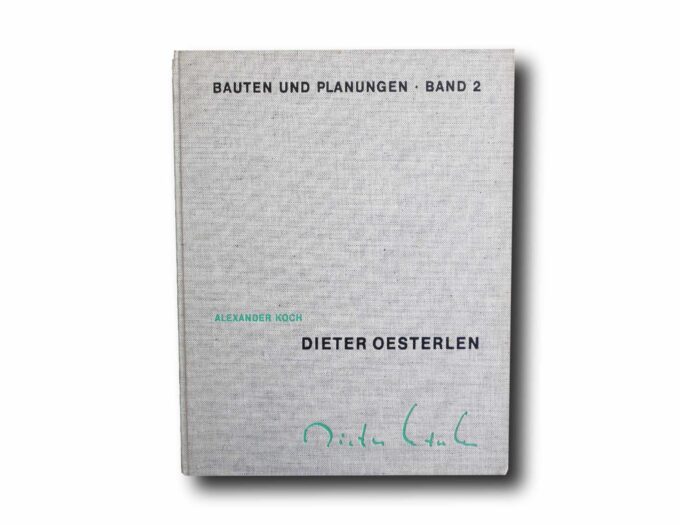Photo showing the book Dieter Oesterlen