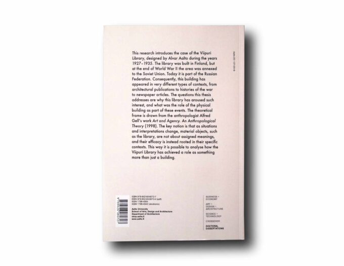 Photo showing a sample spread of the book The Building That Disappeared