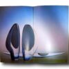 Photo showing a sample spread of the book Modern Finnish Design