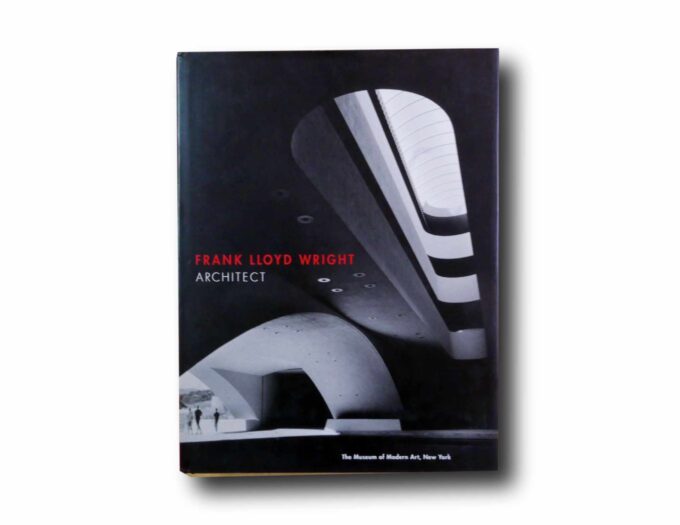Photo showing the book Frank Lloyd Wright Architect