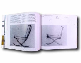 Photo showing a sample spread of the book MIes van der Rohe