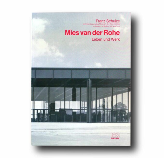 Mies-van-der-Rohe-Leben-und-Werk-kansi Photo showing the book Mies van der Rohe: Leben und Werk