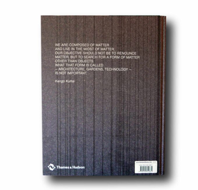 Kengo Kuma Complete Works back cover