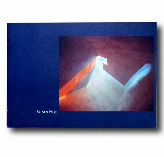 Photo showing the book Steven Holl – The 8th Alvar Aalto Medal 1998