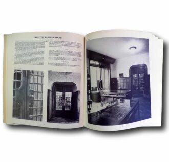 Photo showing a sample spread of the book Adolf Loos