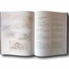 Photo showing a sample spread of the book Jälkikaikuja: Arkkitehtuurin Oulun koulu