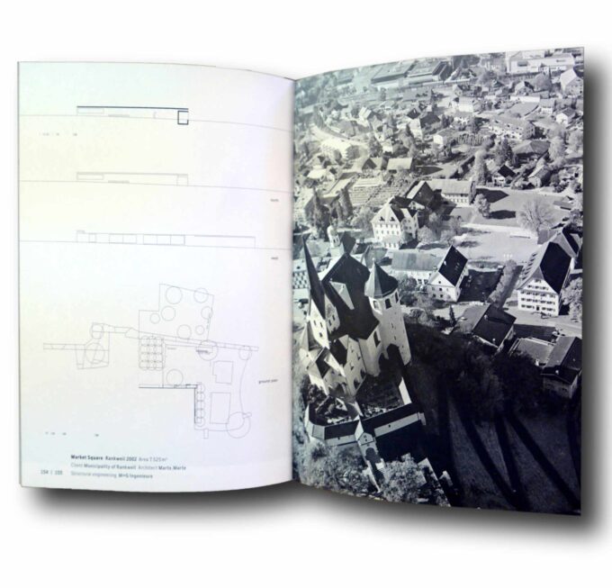 Photo showing a sample spread of the book Marte.Marte Architects
