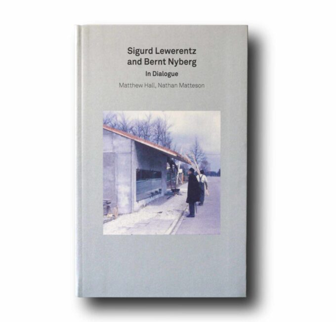 Photo showing the book Sigurd Lewerentz and Bernt Nyberg In Dialogue