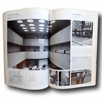 Photo showing a sample spread of the book Space Design SD Jan & Feb 1977: Aalto