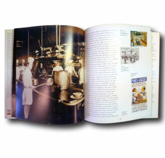 Photo showing a sample spread of the book From Kitchen to Kitchen