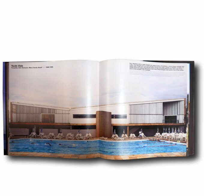 Photo showing a sample spread of the book Oscar Niemeyer 100 Anos 100 Obras 100 Years 100 Works