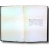 Photo showing a sample spread of the book Grundlagen und Entwicklung der Architektur