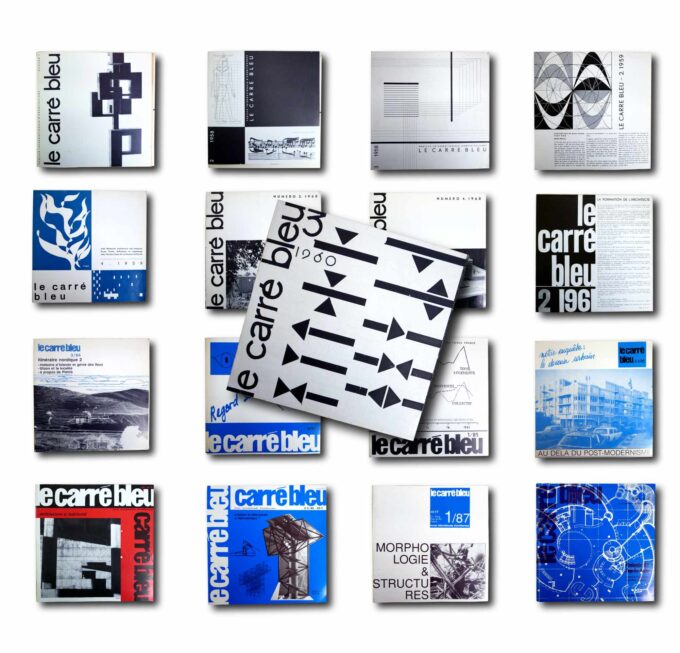 Photo showing the book Le Carré Bleu